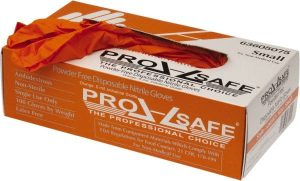 Disposable Gloves: Size Small, 5 mil, Nitrile