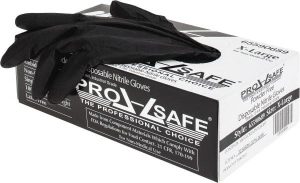 Disposable Gloves: Size X-Large, 5 mil, Nitrile