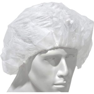 Disposable Beard Covers, Bouffants & Hairnets; Product Type: Bouffant ; Type: Latex Free ; Size: 28 in ; Material: Polypropylene