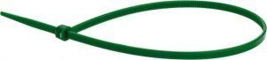 Cable Tie Duty: 9.8" Long, Green, Nylon, Standard