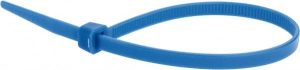 Cable Tie Duty: 8" Long, Blue, Nylon, Standard