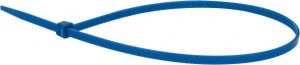 Cable Tie Duty: 14.6" Long, Blue, Nylon, Standard