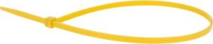 Cable Tie Duty: 14.6" Long, Yellow, Nylon, Standard