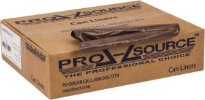Household Trash Bags: 60 gal, 0.8 mil, 100 Pack