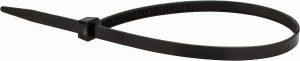 Cable Tie Duty: 14.5" Long, Black, Nylon, Standard
