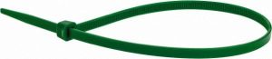 Cable Tie Duty: 11" Long, Green, Nylon, Standard