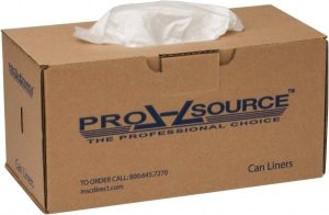 Household Trash Bag: 45 gal, 0.63 mil, Pack of (80)