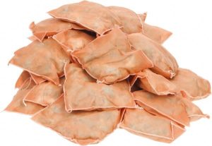 9 Inch Long x 9 Inch Wide x 2 Inch High, Orange Sorbent Pillow