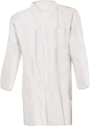 Pack of (30) Size 2XL ISO Class 4 White Lab Coat with 3 Pockets