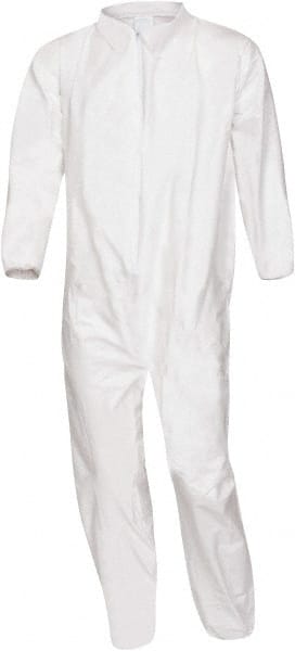 Pack of 25 Size 5XL Film Laminate Chemical Resistant Coveralls