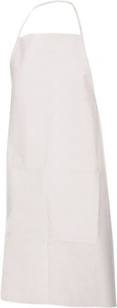 Non-Disposable Rain & Chemical-Resistant Coverall: White, Film Laminate