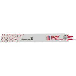 Reciprocating Saw Blade: 9" Long, Steel