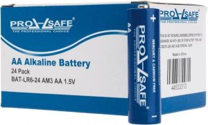 Pack of 24 Size AA, Alkaline, Standard Batteries