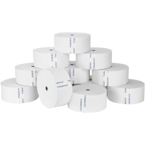 Bathroom Tissue: Recycled Fiber, 2-Ply, White