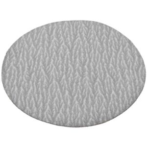 Hook & Loop Disc: 2" Disc Dia, 320 Grit, Coated, Aluminum Oxide