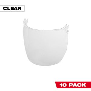 Face Shield Windows & Screens; Product Type: Replacement Lens ; Material: Polycarbonate ; Lens Shade: 9 to 10 ; Window Height (Decimal Inch): 9.0600 ; Window Width (Inch): 11 ; Application: BOLT Front Slots