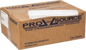 Trash Bag: 60 gal, 1.75 mil, Pack of (50)