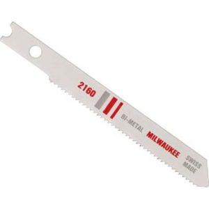 Jigsaw Blade: Bi-Metal, 24 TPI, 0.047" Blade Thickness, 0.2813" Blade Width