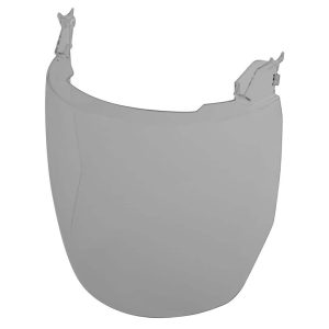 Face Shield Windows & Screens; Product Type: Replacement Lens ; Material: Polycarbonate ; Lens Shade: 9 to 10 ; Window Height (Decimal Inch): 9.8000 ; Window Width (Inch): 9.06 ; Application: Secure snap-in snap-out covers