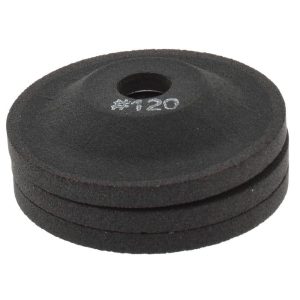 Depressed Center Wheel: 2" Dia, Aluminum Oxide