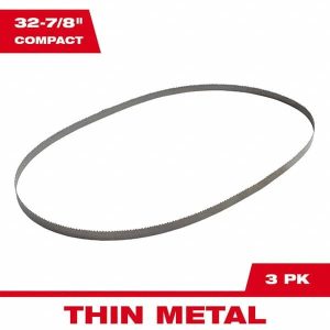 Portable Bandsaw Blade: 1/2" Wide, 0.02" Thick, 18 TPI