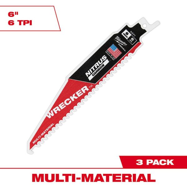 Reciprocating Saw Blade: Solid Carbide