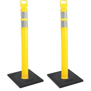 2 4-Piece Kits 45" High x 7" Wide, Reflective Delineator Post