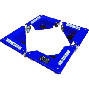 Dollies; Dolly Type: Furniture ; Load Capacity (Lb. - 3 Decimals): 1320.000 ; Material: Steel ; Platform Style: Perforated ; Platform Surface: Rubber Padded ; Brake Type: No Brake