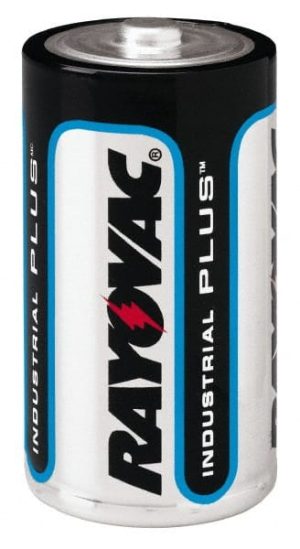 Standard Battery: Size C, Alkaline