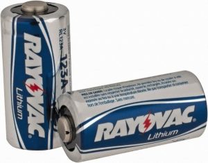 2 Qty 1 Pack Size 123A, Lithium, 2 Pack, Standard Battery