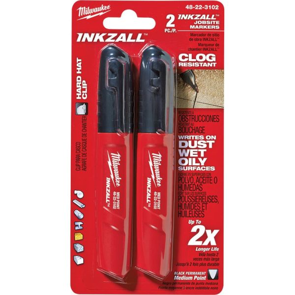 UV Marker: Black, AP Non-Toxic, Medium Point