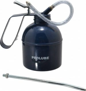 1,000 mL Capcity, 8" Long Flexible Spout, Lever-Type Oiler