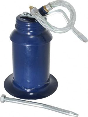 180 mL Capcity, 4 (Rigid), 5 (Flexible)" Long Flexible/Rigid Spout, Pistol-Grip Oiler