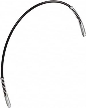2-1/2' Long, 690 Bar Operating Pressure, Polyester, Polyurethane Grease Gun Hose
