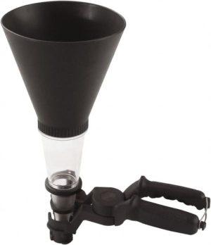 0.22 Gallon Capacity, Polypropylene and Polycarbonate Oil Funnel