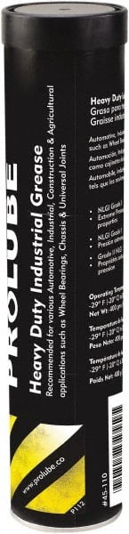 High Temperature Grease: 14 oz Cartridge, Lithium