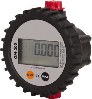 1/2" FNPT Port Oval Gear Flowmeter with Local Display