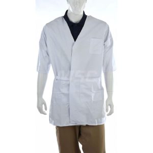 Size M White Smock with 5 Pockets