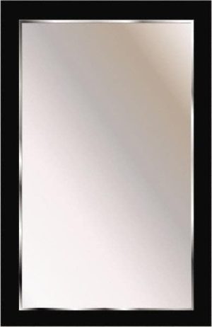 18" Wide x 36" High, Theft Resistant, Rectangle Glass Washroom Mirror
