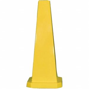 Blank - No Legend, 10" Wide x 25" High, Polypropylene Cone Floor Sign