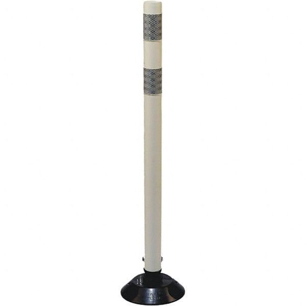 36" High x 3" Wide Reflective Tubular Surface Mount Delineator