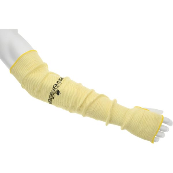 Cut-Resistant Sleeves: Size Universal, ATA, Yellow
