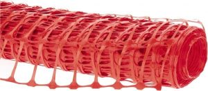 100' Long x 4' High, Orange Reusable Safety Fence