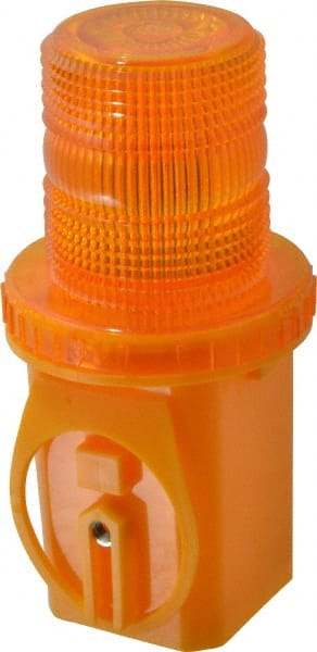 3-1/4" Wide x 8" High Traffic Cone Light with Mounting Bracket