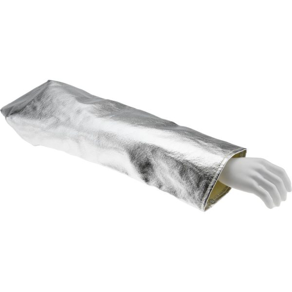 Aluminized Sleeves: Size Universal, Aluminzed Kevlar, Silver & Yellow