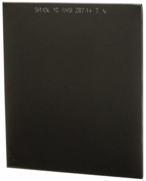 5-1/4" Wide x 4-1/2" High, Lens Shade 10, Fixed Shade Lens