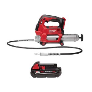 Grease Guns; Hose Length (Inch): 48 ; Type: Battery-Operated Grease Gun ; Flexible Hose: Yes ; Continuous Flow Rate: 10 ; Continuous Flow Rate (CFM): 0.01 ; Continuous Flow Rate (g/min): 283.00
