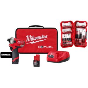 Impact Drivers; Voltage: 12.00 ; Handle Type: Pistol Grip ; Drive Size: 1/4 (Inch); Speed (RPM): 3000 ; Number Of Speeds: 4 ; Torque (In/Lb): 450.00