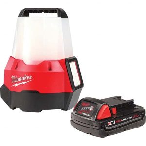 Cordless Work Light: 18V, 2,200 Lumens
