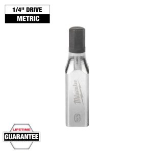 Hand Hex & Torx Bit Sockets; Socket Type: Hex Bit ; Hex Size (mm): 6.000 ; Insulated: No ; Tether Style: Not Tether Capable ; Material: S2 Steel ; Overall Length (Decimal Inch): 0.3333